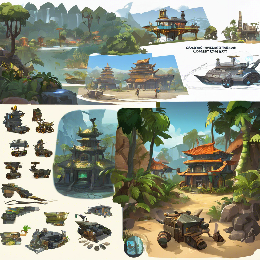 Freelancing in Game Concept Art Creation